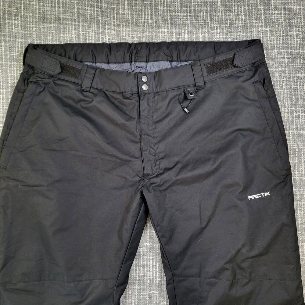 ARCTIX Snow Board Pants Thermalock  Men's 2X/3X (see meas)  Black 19131X